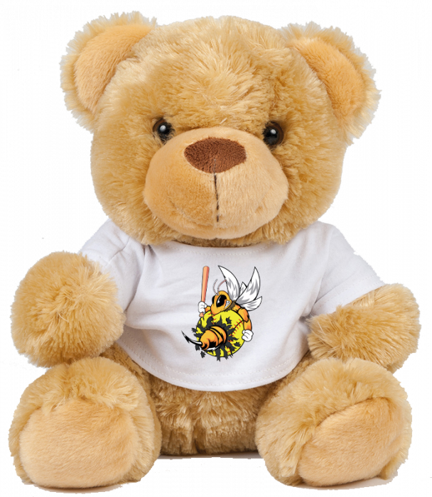 Sportyfied - Kbsk Mascot Teddy In Tshirt - Lysebrun