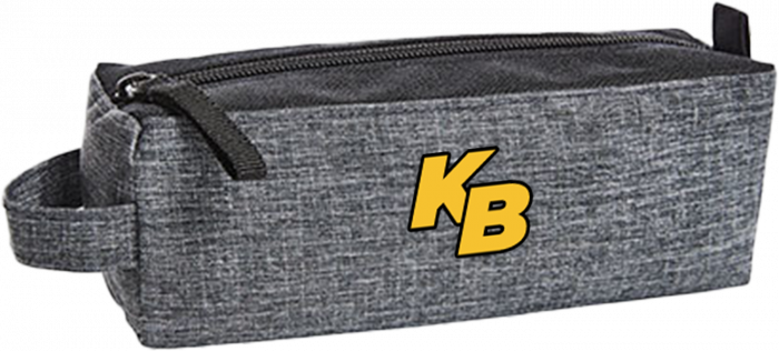 Sportyfied - Kbsk Pencil Case - Grey Melange & zwart